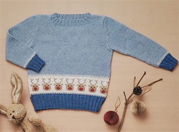 Jule bluse med Rudolf - Esther by Permin